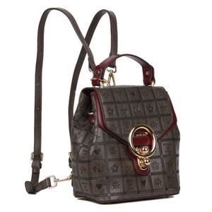 MONOGRAMMED MINI BACK PACK ONLY RED AVAILABLE